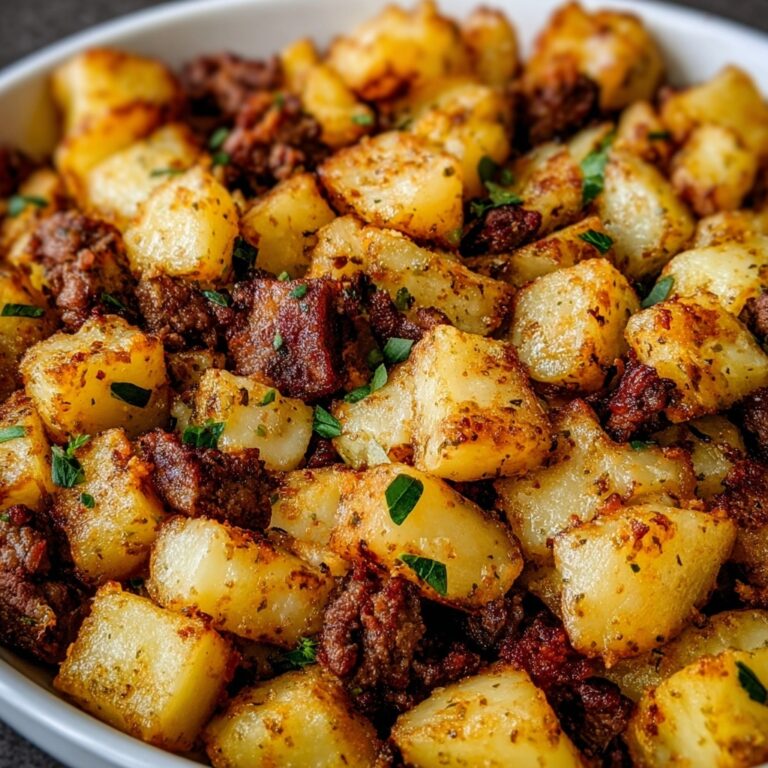 Classic Corned Beef Hash with Crispy Potatoes and Eggs Recipe