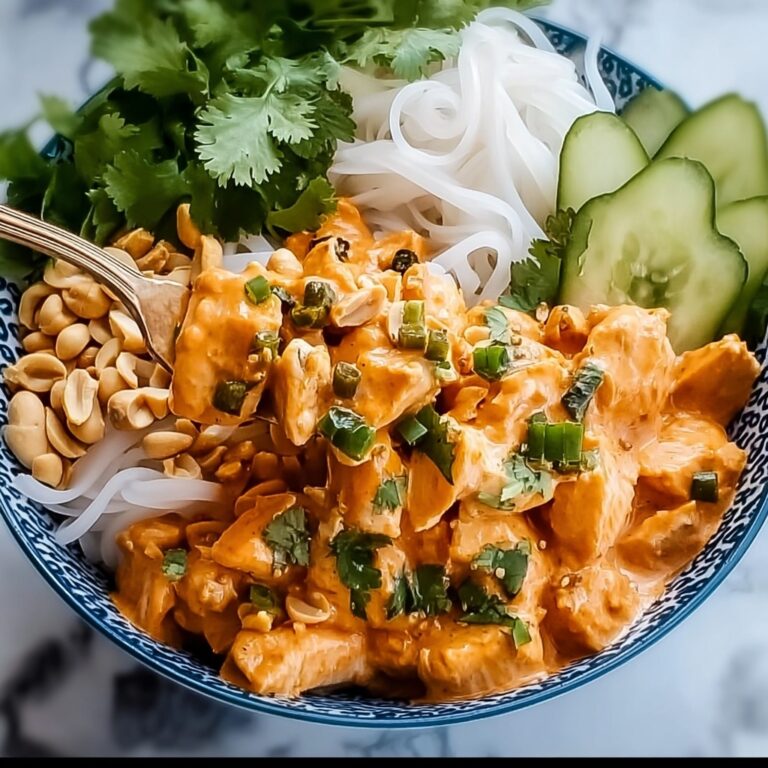 Thai Peanut Chicken Bowl Recipe