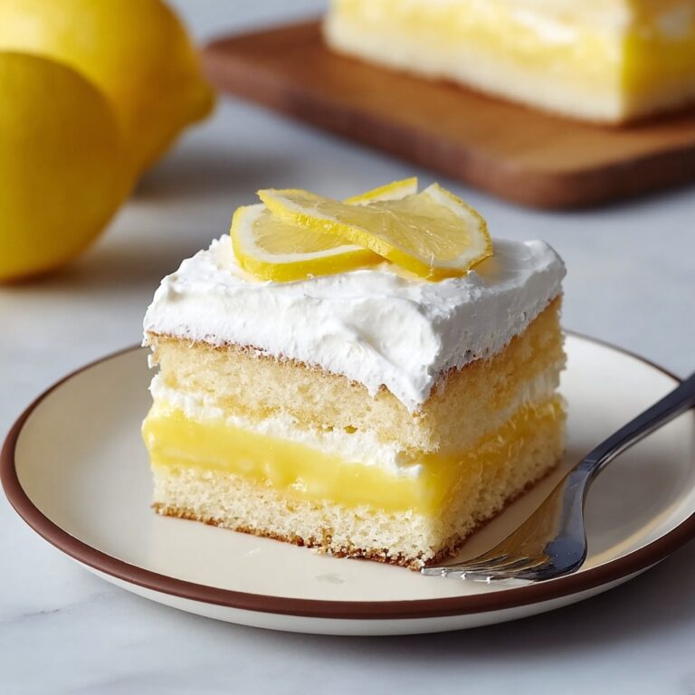 Lemon Lush Cake Recipe