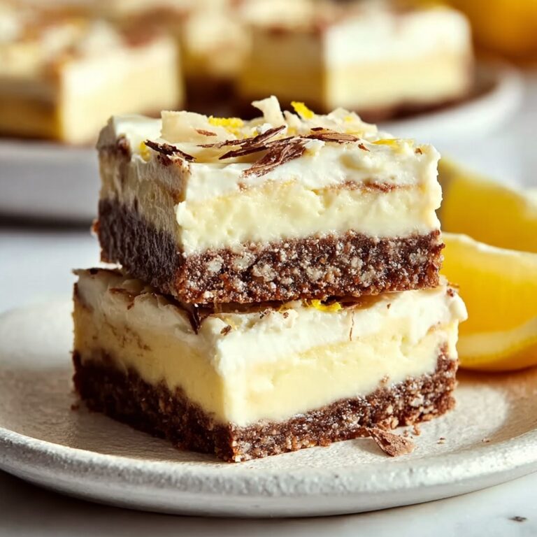 Lemon Cream Cheese Brownies Recipe