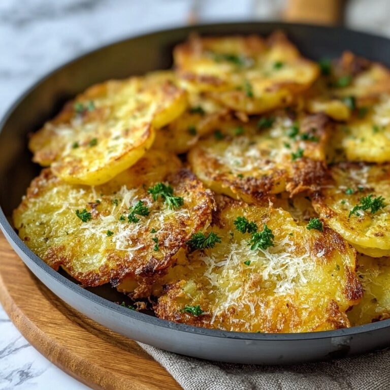 Garlic Parmesan Smashed Potatoes Recipe