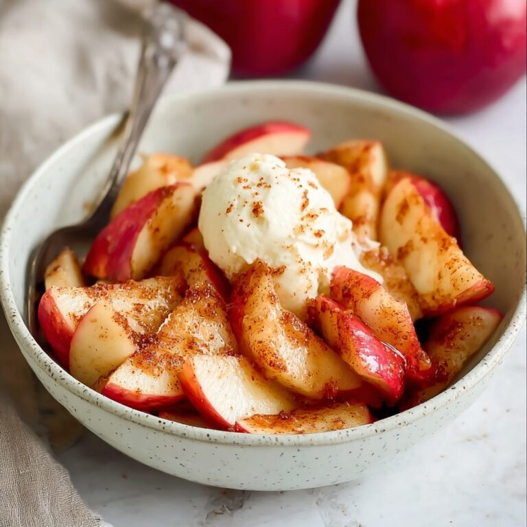 Crispy Air Fryer Cinnamon Apples Recipe