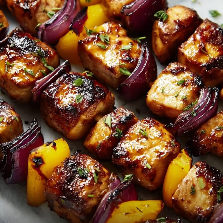 Hawaiian Chicken Skewers Recipe