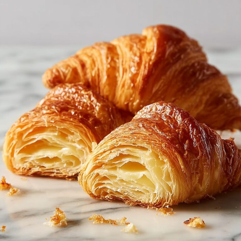 Homemade Flaky Croissants Recipe