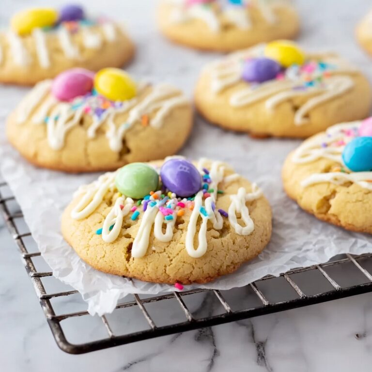 Pastel Candy-Centered Butter Cookies Recipe