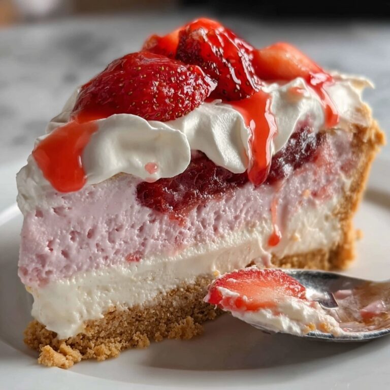 Tropical Strawberry Split Cake Recipe