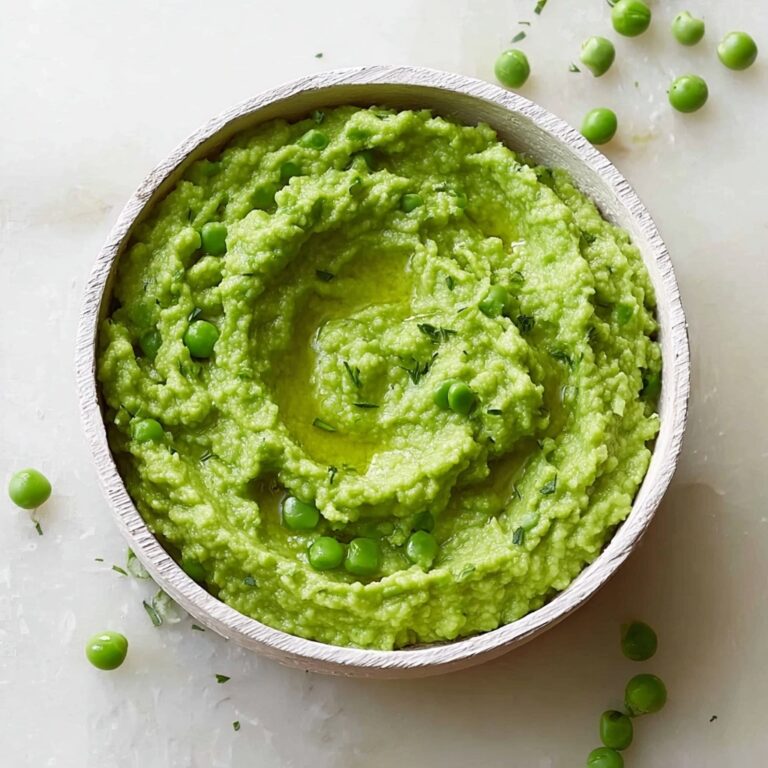 Mashed Peas with Mint and Green Onions Recipe