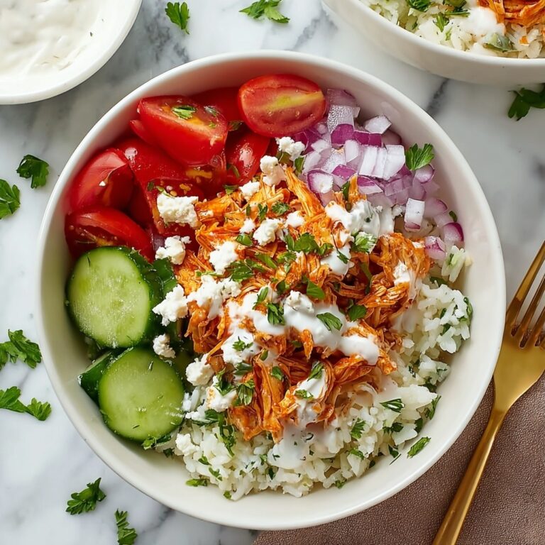 Quick Buffalo Chicken Rice Bowl Recipe