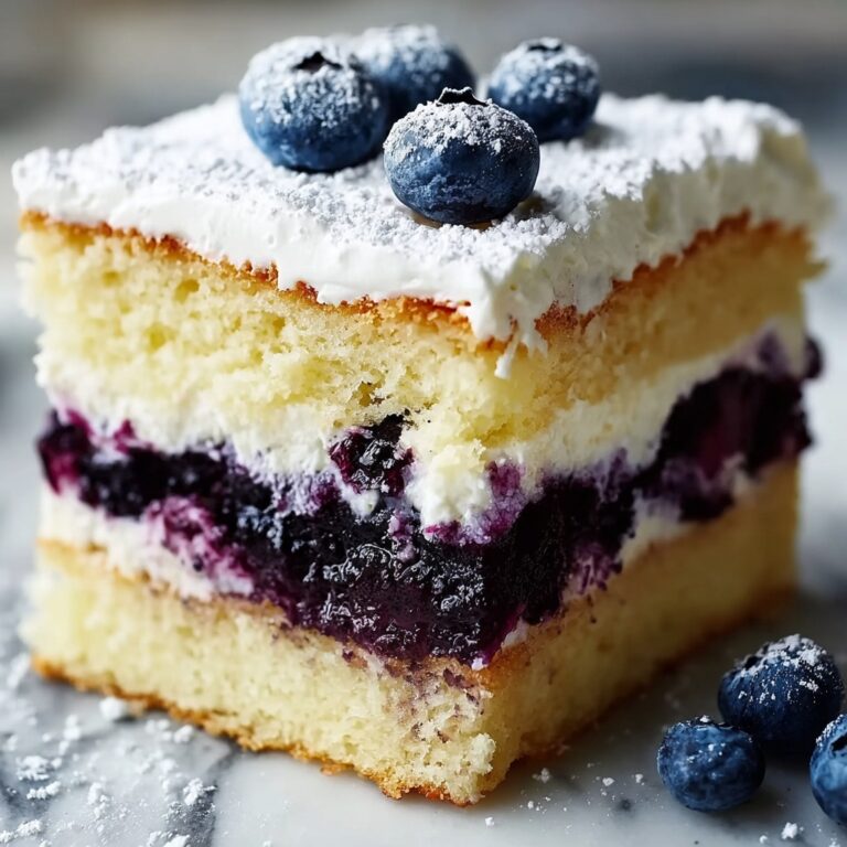 Blueberry Shortcake Cake Recipe