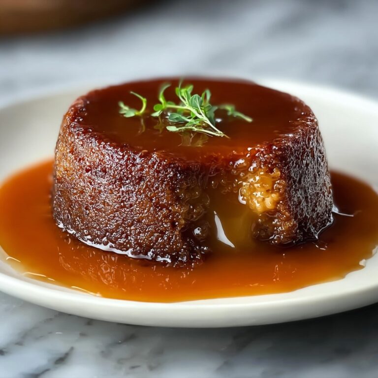 Sticky Toffee Pudding for Two Recipe
