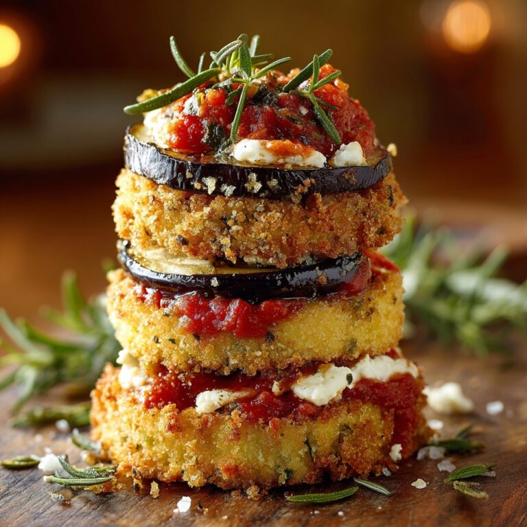 Eggplant and Goat-Cheese Sandwiches with Tomato Tarragon Sauce Recipe