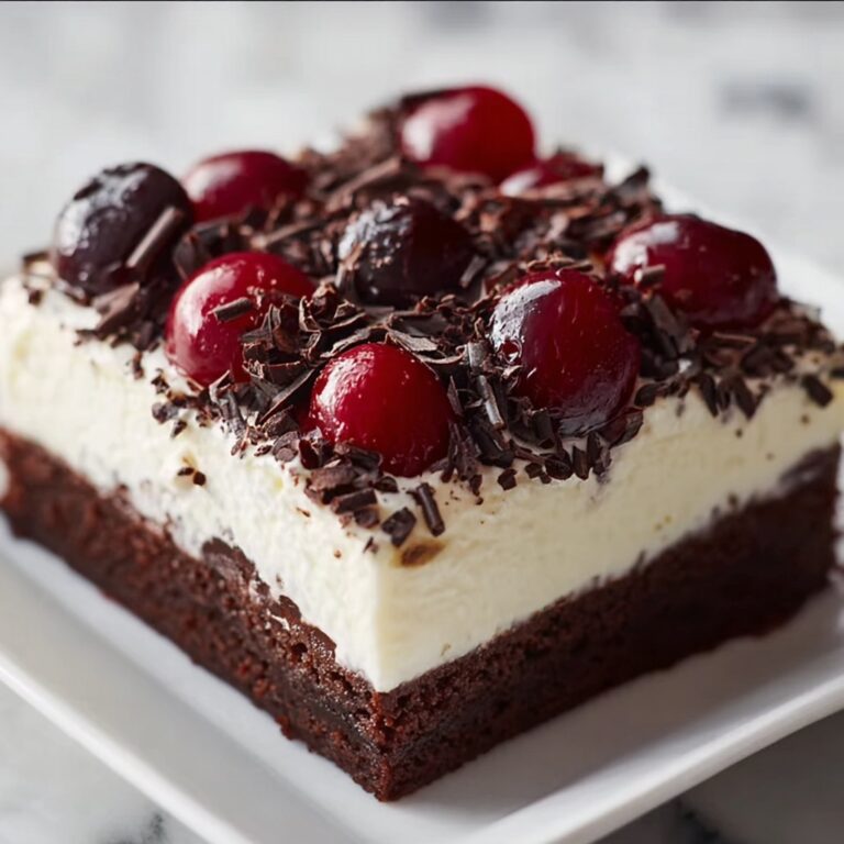 No-Bake Black Forest Slice Recipe