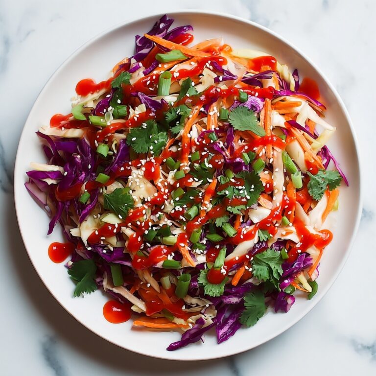 Quick Korean Spicy Slaw Recipe