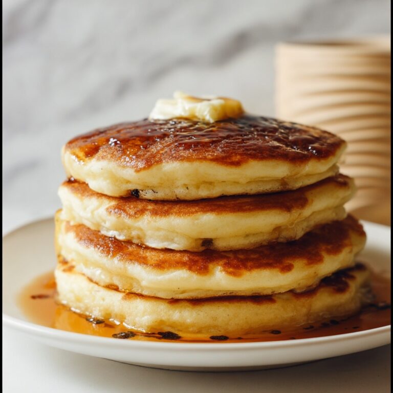 Sweet Potato Pancakes with Cinnamon Syrup and Toasted Walnuts Recipe