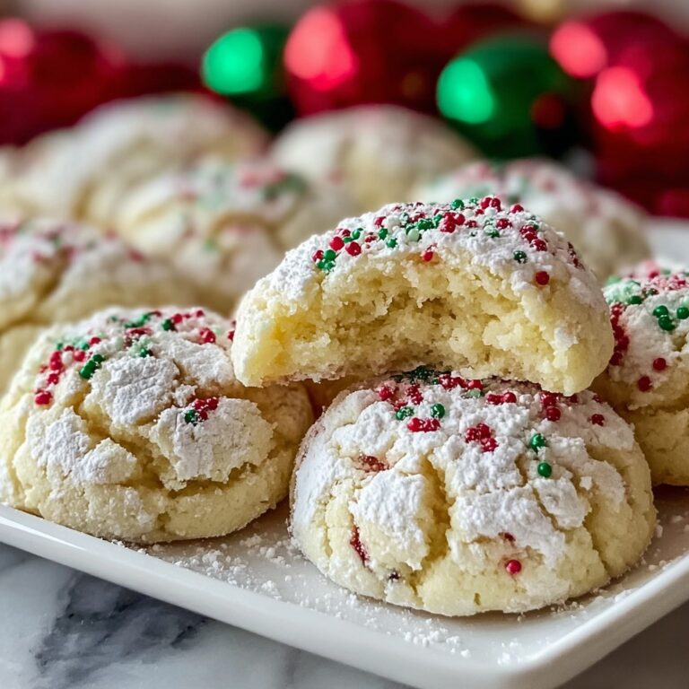Christmas Ooey Gooey Butter Cookies Recipe