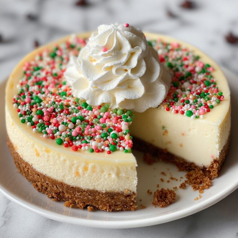 Christmas Sugar Cookie Cheesecake Recipe