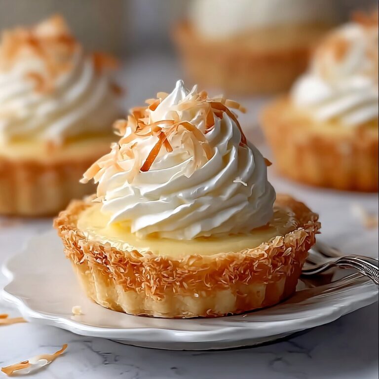 Mini Coconut Cream Pies Recipe