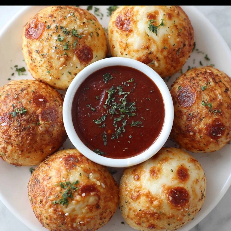 Pepperoni Pizza Bombs Recipe