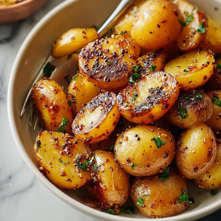 Honey Mustard Roasted Baby Potatoes Recipe