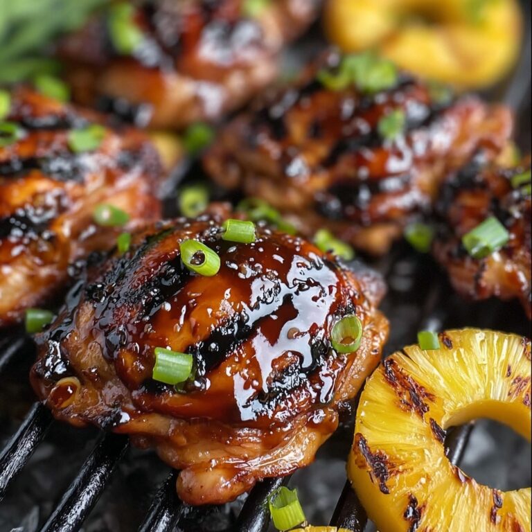 Hawaiian Grilled Teriyaki Chicken Recipe