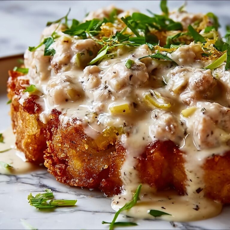 Chicken Cordon Bleu Meatloaf with Creamy Mushroom Sauce Recipe