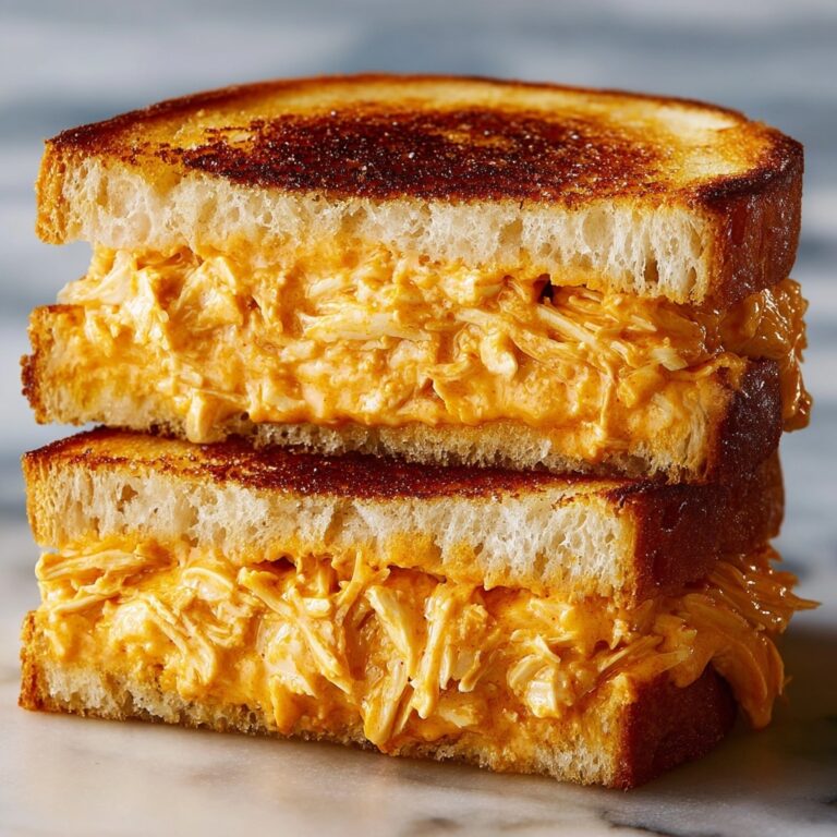Buffalo Chicken Grilled Cheese Recipe