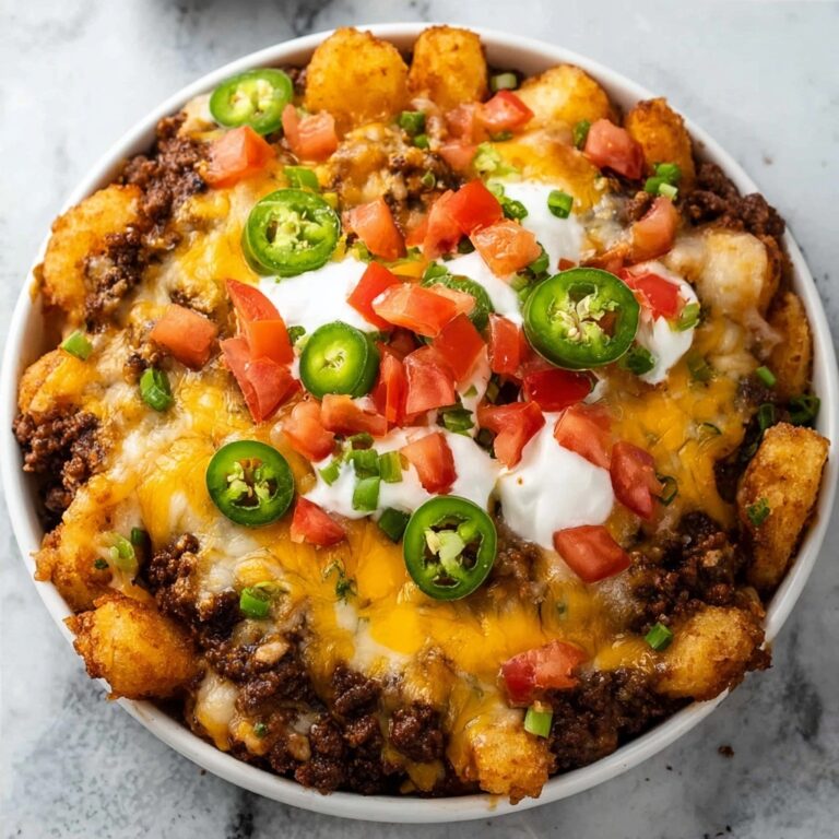 Cheeseburger Tater Tot Nachos Recipe