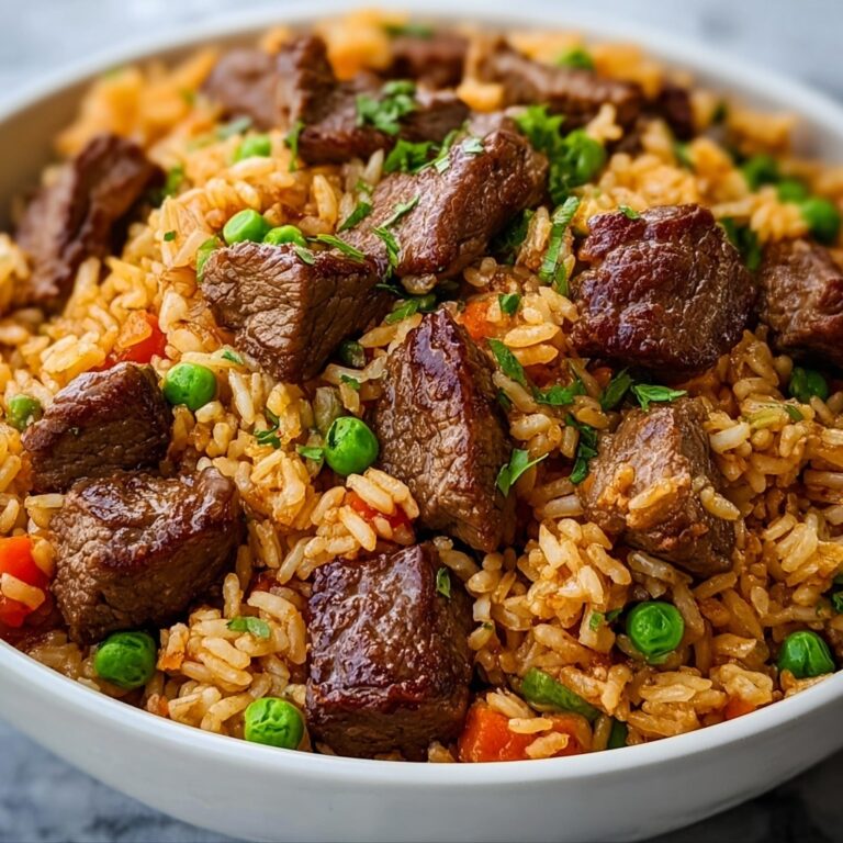 Garlic Butter Steak Fried Rice Recipe