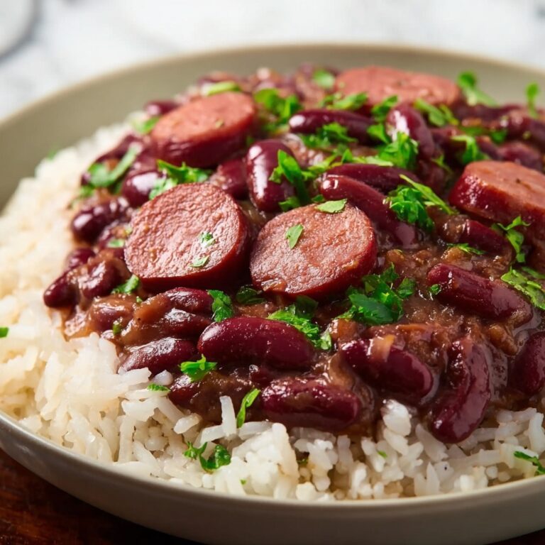Red Beans and Rice with Andouille Sausage Recipe