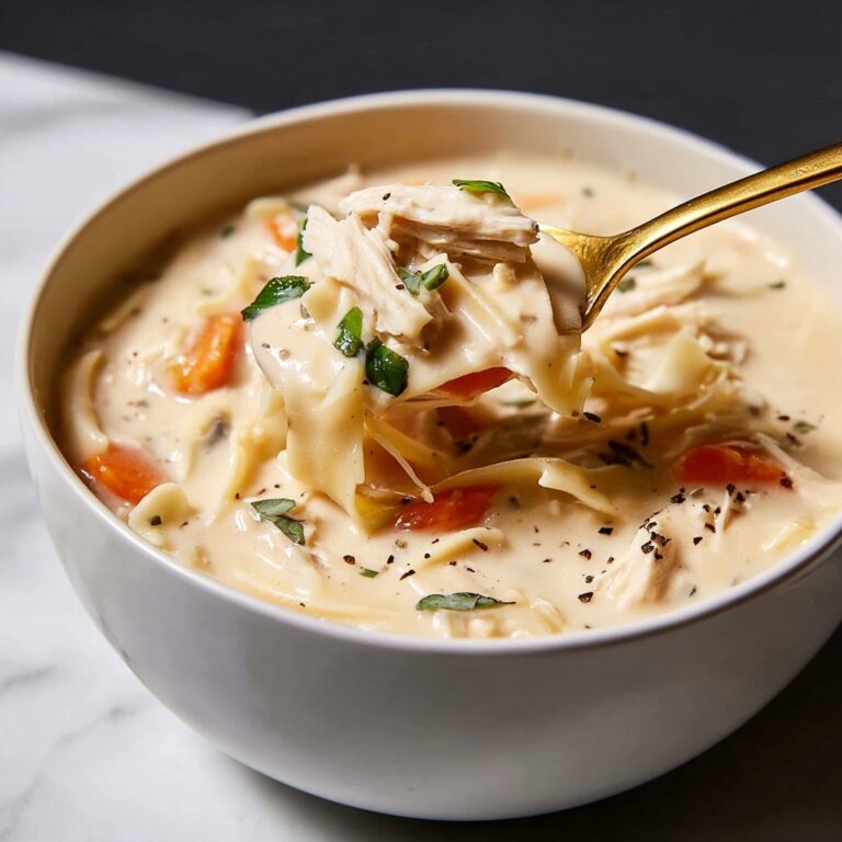 Creamy Chicken Alfredo Soup Recipe