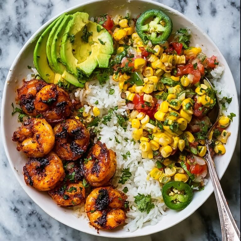 Chipotle Shrimp, Avocado, and Mango Rice Bowls Recipe
