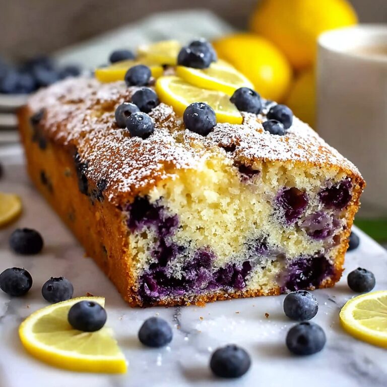Lemon Blueberry Bread Recipe