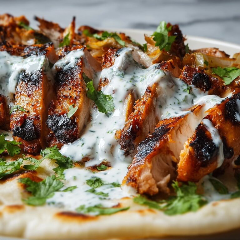 Chicken Shawarma with Yogurt Sauce Recipe