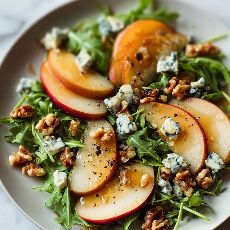 Caramelized Pear and Blue Cheese Salad Recipe