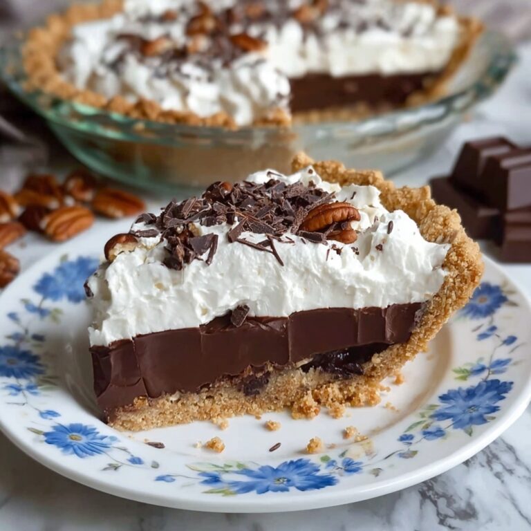 Chocolate Icebox Pie Recipe