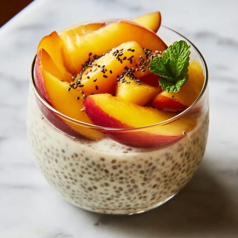 Great Peach Chia Pudding Recipe