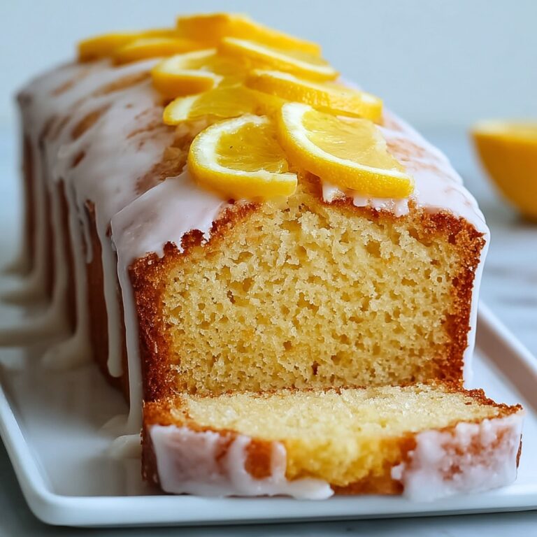 Lemon Pound Cake with Lemon Glaze Recipe