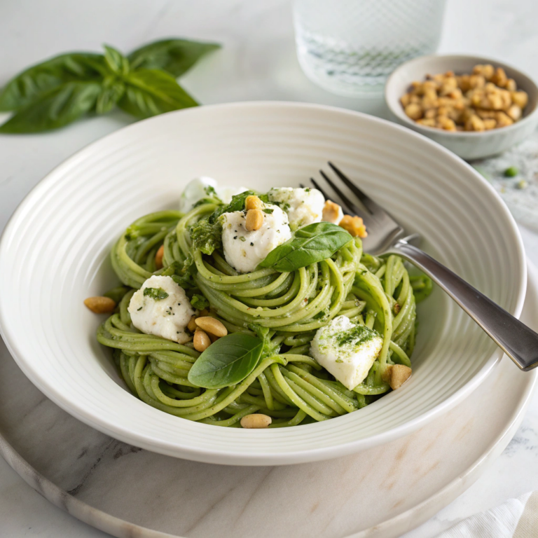 Creamy Pesto Pasta Sauce Recipe