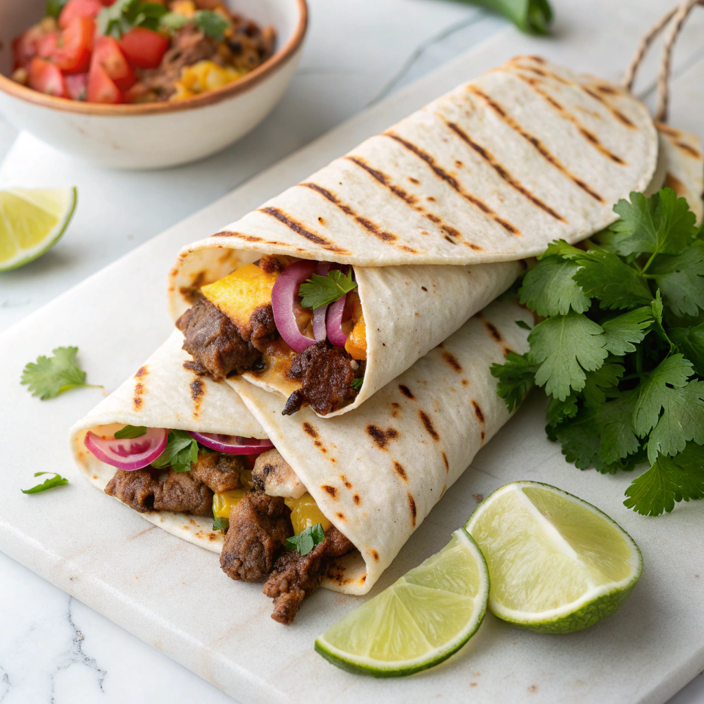 Freezer-Friendly Beef Burritos Recipe - Recipe Image