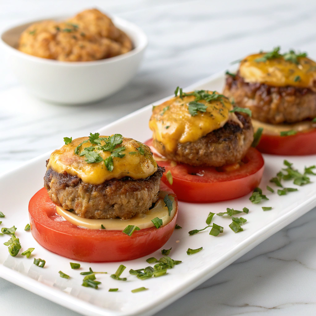 Philly Cheesesteak Bell Pepper Bites Recipe - Recipe Image