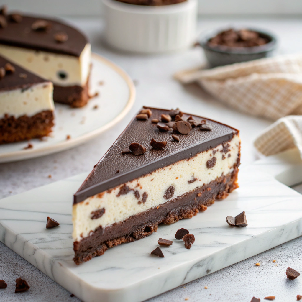 German Chocolate Cheesecake Recipe - Recipe Image