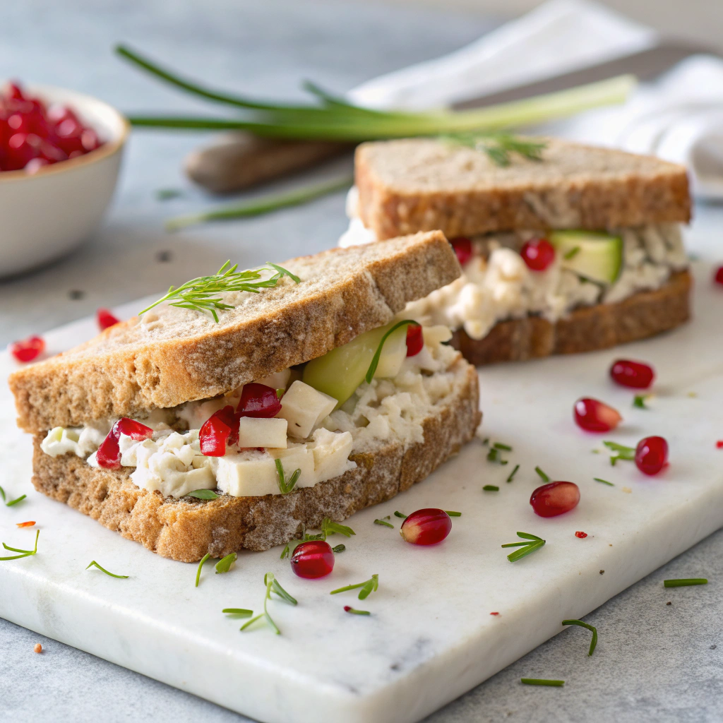 Pomegranate Apple Chicken Salad Recipe - Recipe Image