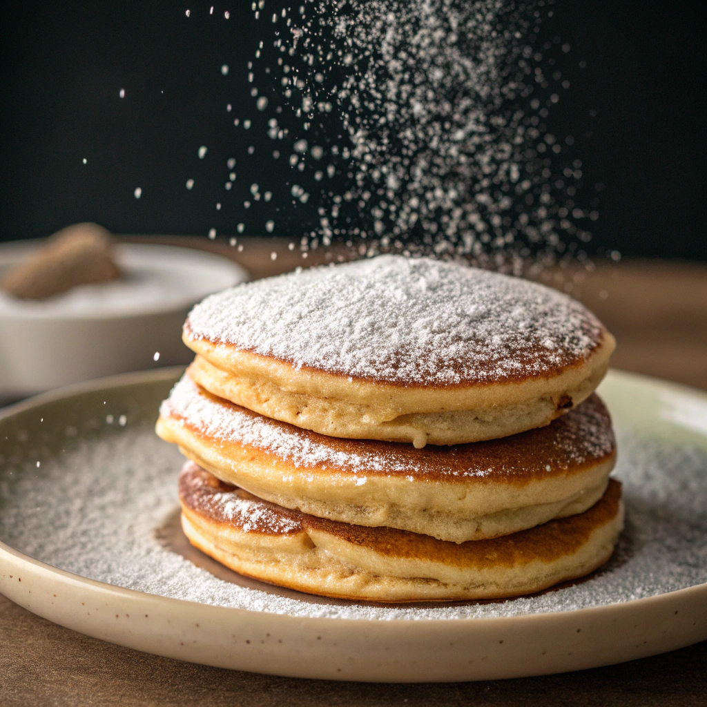 Fluffy Japanese Soufflé Pancakes Recipe - Recipe Image