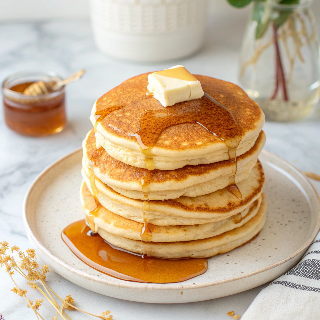Homemade Pancakes Recipe - Recipe Image