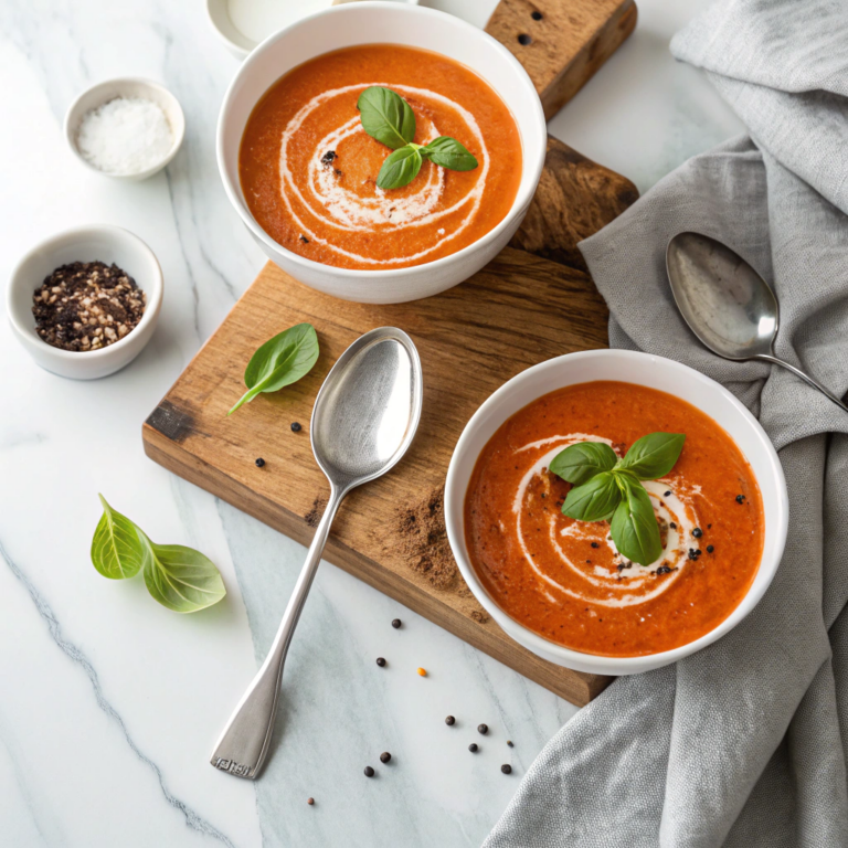 Classic Lightened-Up Tomato Soup Recipe