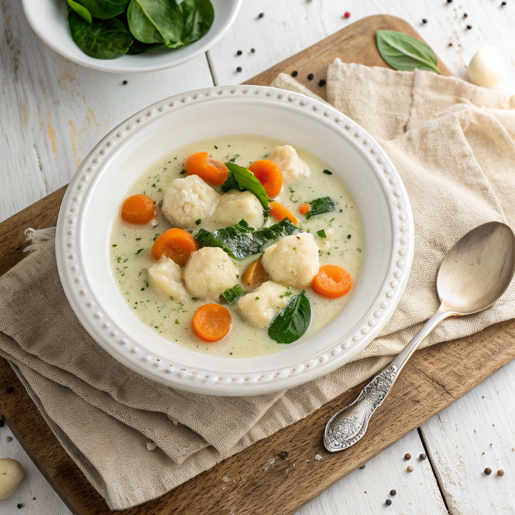 Olive Garden Chicken Gnocchi Soup Recipe - Recipe Image