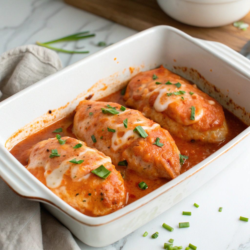 Baked Buffalo Chicken Recipe - Recipe Image