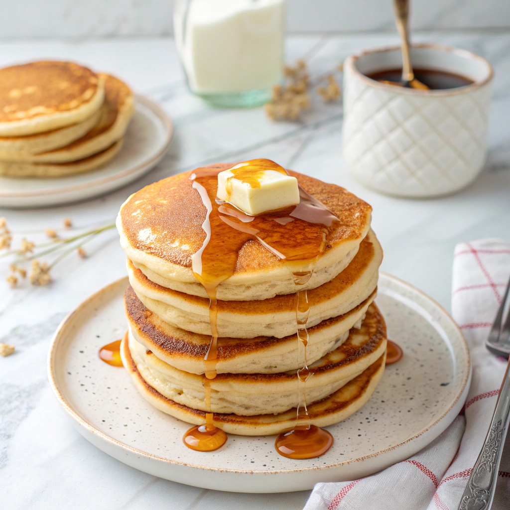 Homemade Pancakes Recipe - Recipe Image