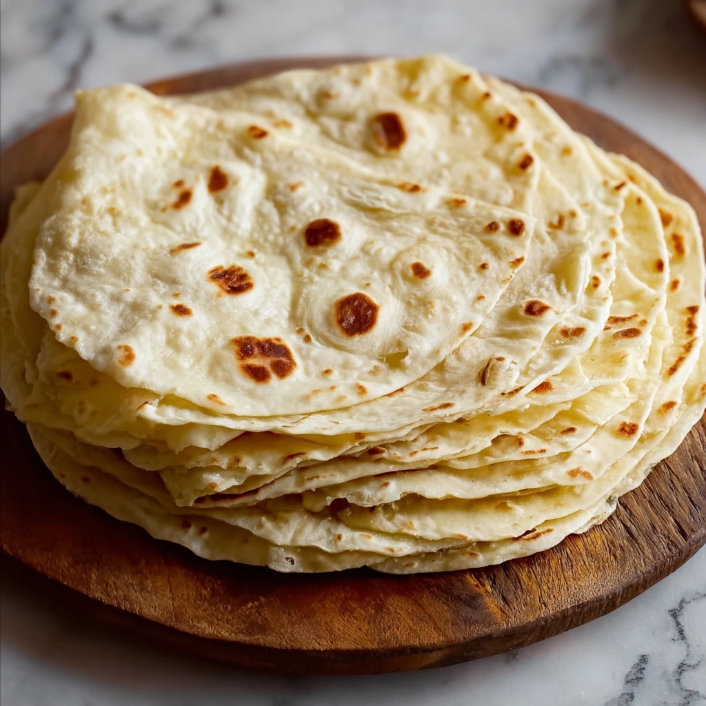 Homemade Flour Tortillas from Scratch Recipe - Recipe Image