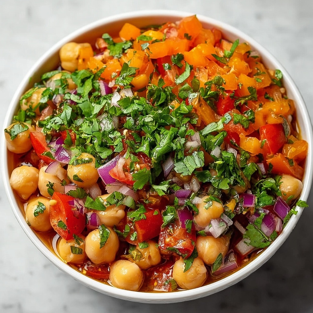 High-Protein Chickpea Salad Recipe - Recipe Image